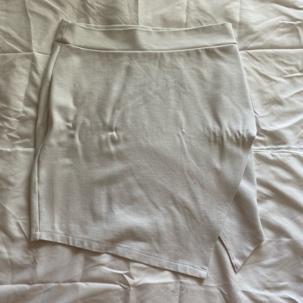 White skirt